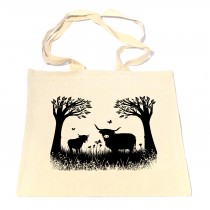 Cow & Calf Tote Bag